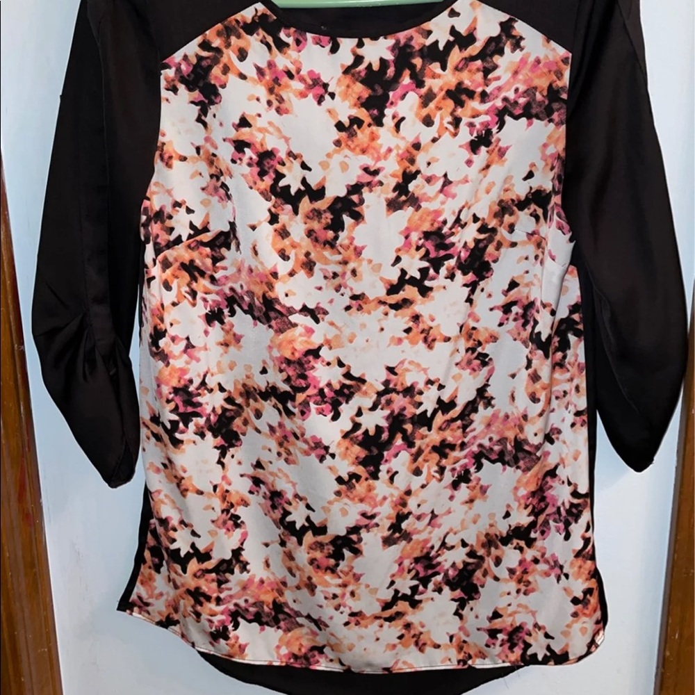 Women’s 3/4 sleeve silky blouse